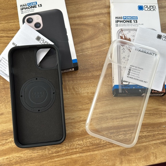 Quad Lock iPhone 13 case & iPhone 13 Poncho - Picture 4 of 6